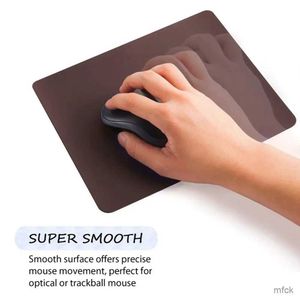 Mouse Pads Handgelenk ruhen kreative universelle Anti-Rutsch-Maus-Pad-Leder-Gaming-Mäuse Matte Neue Schreibtischkissen Mode für Laptop PC MacBook komfortabel