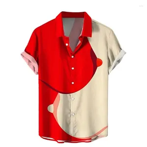 Camicie casual da uomo camicia per piacere per il tempo libero per esterni ogni giorno a quattro stagioni slim maniche ruby s-6xl