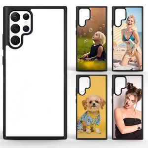 Blank 2D Soublimation Soft Rubber Phone Case для Samsung S24 S23 Ultra Note 20 S20 S21 Fe Cover Covers