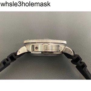 사파이어 패널러스 시계 디자이너 유리 미러 47mm 13mm 자동 기계 운동 가죽 watchband m43t