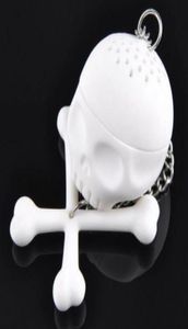 Tbones Creative Bones Skull Tea Infuser Tea Filtro para decoração de casa Beleza de saúde para Slimming7792105