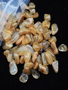 1 Bag 100 g Natural golden hair rutilated quartz Stone crystal Tumbled Stone Irregular Size 79 mm7570156
