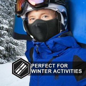 Bandanas Winter Cycling Skiing Mask Men Motorcycle Women Hiking Bandana Scarf Windproof Neck Protection Ear 2 In 1 Warm