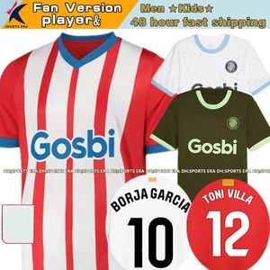 23 24 24 Koszulki piłkarskie Girona FC 2023 2024 RCD Mallorca Abdon Aleix Garcia Baba Sanchez Ales B. Dari Oborja Samu Saiz Home Away Kids Football Shirt Unifor