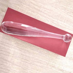 Yetişkin Mastürbatörler G Spot Stimülatör 210*33mm Cam Dildo Anal Fiş Seksi Erotik Oyuncak Kadın Dilator Uzun Penis Buttplug