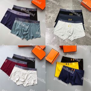 Ice Silk Boxers Mens Letterned Printed Patcher Designer Sexy Breatable Offs