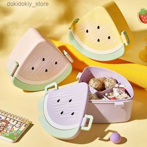 Bento Boxes 860ml ins ins warmelon shape lunch box division Микроволновая пеще