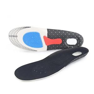 Insolas de silicone para gente de corte para homens de sapato Mulheres Arco ortopático Apoio esportivo SPORT SHOE PAD Soft Running Insert Cushion Memory Foam Insole