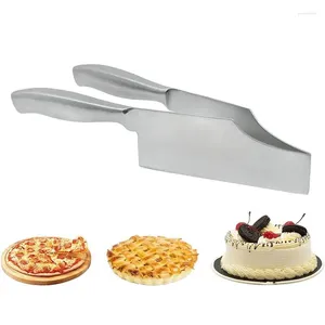 Moldões de cozimento Bolo Slicer Stainless Aço Wedding Wedding Ajustável Pastaador de torta para sobremesas Pão de tortas