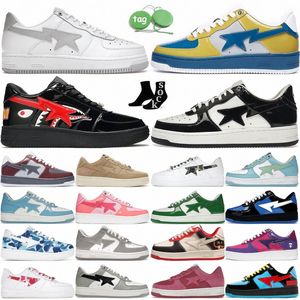 Sneakers Sta Low Men Donne Scarpe da donna Nostalgica Giallo Giallo Camo Blu Blue Block Shark Black ABC Green Green Grey Stadium Fiegsta Sagra N1OH#