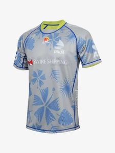 Fijian Drua 2024 Mens Training Tees Rugby Singlet Jersey Shirt Custom name and number size S--5XL fw24