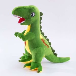 Tillverkare Rex fyllda djurplyschlekar Toys Doll Polka Dot Dinosaur Tyrannosaurus Barn Souvenirer gåvor Sovande kudde