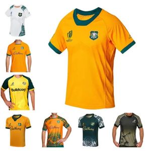 2023 2024 Australia Rugby Jerseys Home Away 2023 24 Kangaroos Wallaby Retro camisa tamanho S-5xl Maillot de National Australia camisa rugby