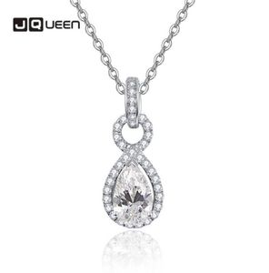 7*10 mm 2,8ct a forma di lacrona a forma di lacrona a forma di pendenza piccoli diamanti S925 catena di collana argentata Donne Donne Regalo per matrimoni Chains7729728