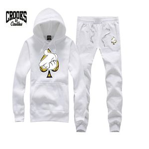 Crooks and Castles Sorto de moletom de diamante Hip Hop Capuz de roupas masculinas Saturse Sportswear Hiphop Sweats Brand Crooks