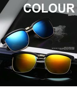 Neue 2018 Mode-Sonnenbrille Frauen-Männer Marke Designer Sonnenbrille für Damen Retro UV400 Anti-reflektierende Frau 7251356