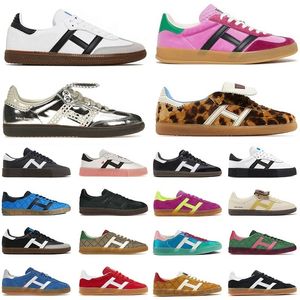Designer leopard print wales bonner sneakers animal casual Welsh De training mens and womens shoes antelope special outdoor co-branded shoes small white kids shoes