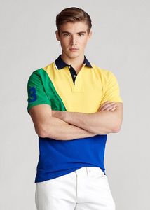 A415 City Wysokiej jakości projektant koszule Polos Men Hafdery Cotton London Navy Toronto New York Fashion Casual S-5xl