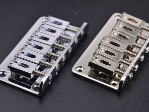 Cables Electric Guitar Fixed Bridge Chrome Guitar Accessories Parts Made in Korea