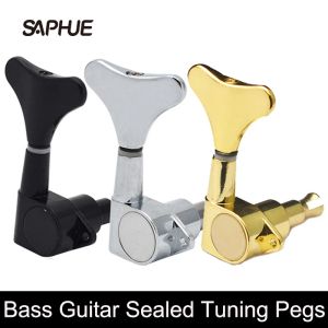 Kablolar Elektrik Bas Gitar Ayarlanma Pegs Tuner Makine Başlıkları Ayar Tulum/Düğmeler Gitar Parçaları Sol ve Sağ El