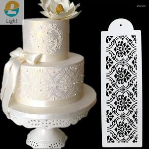 Baking Moulds Wedding Cake Decorating Stencils Floral Templates Printing Hollow Lace Decoration Molds Decorative Flower Edge Tools