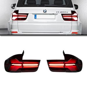 Atualização da luz traseira para BMW X5 E70 2010-2013 LED DRL Freio Dinâmico Turn Signal Lumin