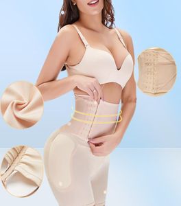 Women039s Specide Control Azienda Controllo senza cucitura senza cucitura Slimmer High Waist Mintelle Hip Pads Respostatore BUTT SITTER SHORT Short7965162