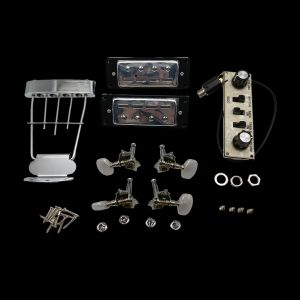 Kablar Uppgradera elbassatser Tuners / pickups / Trapeze Tailpiece / Control Panel Guitar Parts China Made