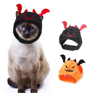 Dog Apparel Halloween Pet Hat Costumes Cute Funny Bat Wizard For Cats Small Medium Dogs Holiday Chihuahua Pug Party Accessories