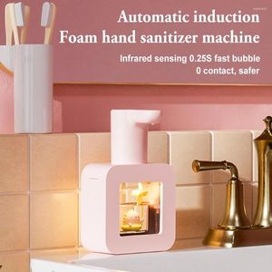 Liquid Soap Dispenser Automatic Sensor For Children Foaming Mobile Phone Cute Pet Contact USB Charging Suitable Gifts