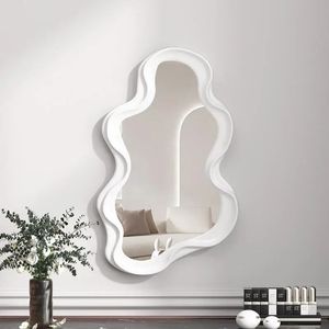 Specchio da parete per camera da letto bagno kawaii trucco specchio decorazione casa decorazione soggiorno decorazioni per la casa 240410