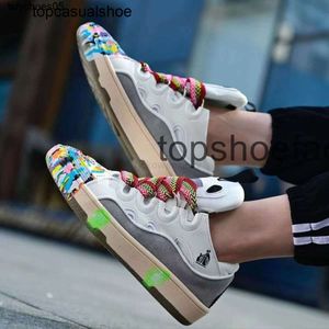 Lavinss Levin Langfan Curb Painted Original Sneakers Co branded Splash Ink and Bread Shoes Low top sneakers Mens and Womens casual cricket shoes I3VU