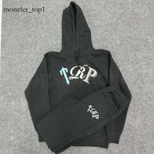 Motion Hoodie Designerin Trapstar Voller Trainingsanzug Regenbogenhandtuch Stickerei Decodieren von Kapuzensportnetzmänner und Frauen Sportbekleidung Anzug Reißverschluss Hosen Größe XL 1008