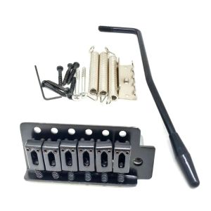 Guitar 6 Strings Guitar Bridge Saddle Tailpiece for Electric Guitar Tremolo Bridge Set