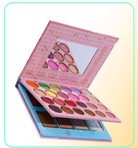 Handaiyan 32 Colors The Eyeshadow Румяна порошкообразной макияж для паллеты контур контурных румян