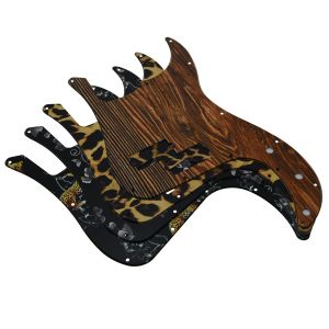 Cabos kaish vários p Bass 3D Pickguard de plástico impresso com parafusos