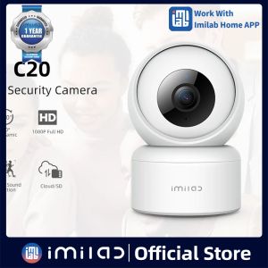 Monitor de bebê do sistema IMILAB 1080p HD IP IP Wi -Fi Video Videoveillance Segurança em casa em casa 360 ° Detecção de som de rastreamento de movimento humano