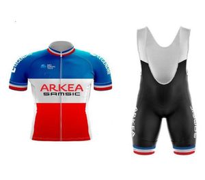 New Pro Team 2020 Arkea Samsic White Cycling Jersey Kits bicycle Maillot BreseableMtbクイックドライバイクROPA CICLISMO GEL PAD9552090