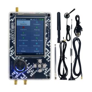 Radyo Hamgeek Yeni Portapack H2M İmza Edition Hackrf One R9 V1.9.1 SDR Radyo Max2839 10.00MHz TCXO Analog GPS Montajlı