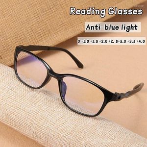 サングラス高品質のTR90ブルーライトブロッキングリーディングメガネ処方前byopia眼鏡眼鏡眼鏡アイウェア0 1.5 4.0