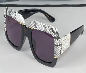 moda designerska okulary przeciwsłoneczne kwadratowy węża rama najwyższa jakość popularna obfity elegancki styl 0484 Uv400 Ochrona GLA2740064