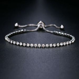 Jóias coreanas mundiais de bracelete de diamante personalizados Cadeia ajustável Cadeia feminina Hzs1712