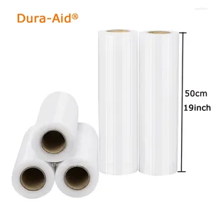 Storage Bags Width 50cm 19" Length 200M 7874" Stretch Film Wrap Heavy Duty Industrial Strength Shrink Clear Hand