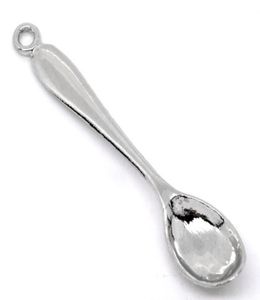 Tone Spoon Charms hängsmycken smycken gör resultat WJL282203984639