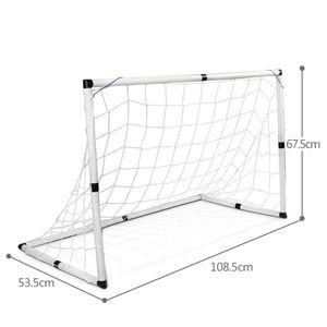 Fotboll Net Portable Soccer Goal Polypropene Soccer Net DIY Football Training mål för fotbollsutövning Sportmatch 240403