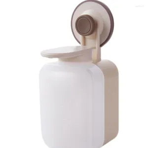 Pressionador de sabão líquido Pressione Pressione a garrafa de distribuição de marcação de parede multifuncional montada na parede