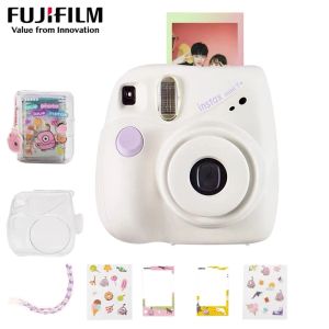 カメラオリジナルFujifilm Fuji Instax Mini 7+インスタントフィルムフォトカメラ + 20シート富士フルムインスタックスミニ7/8/9フィルム