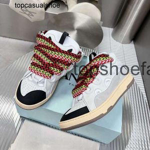 Lavinss Levin Same Sneakers Bread Style Celebritys Shoes Curb Thick Sole Lace up Old Dads West Couple Dexun Shoes Casual Sports Skateboarding Shoes 6NKP