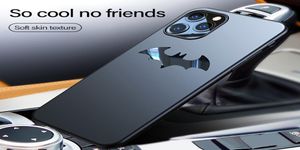 Ultrathin Metal Batman Matte PC Chase для iPhone 12 11 Pro Max SE XSMAX XR XS X 8 7 6 плюс магнитная защита Coque3335609