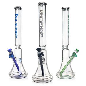 Hosahs Big Glass Bong 18 tum Tall Bongs Heady Glass Oil Rig Rök Vattenrör Bägare Bas Tjock rökning Vatten Rör Bubbler Shisha Accessory